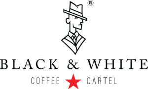 Black and White Coffee Cartel Logo