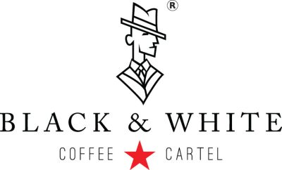 Black and White Coffee Cartel Logo
