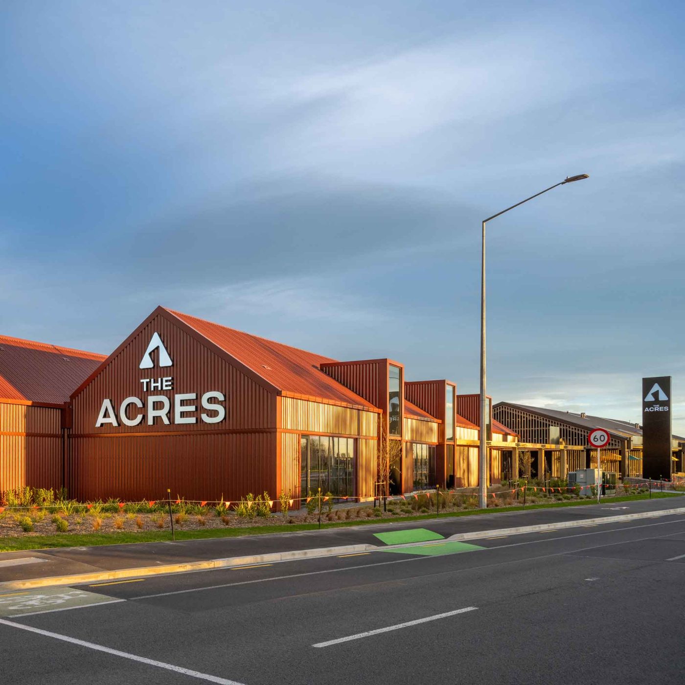 The Acres exterior from Halswell Road